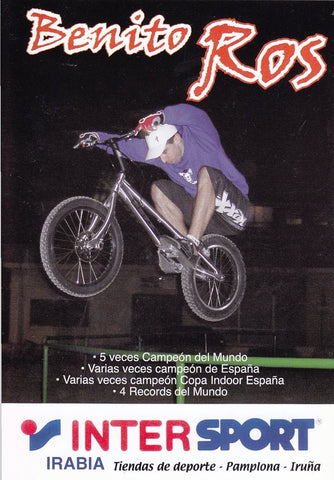 Postal 60414. Benito Ros. Publicitaria de inter Sport Pamplona