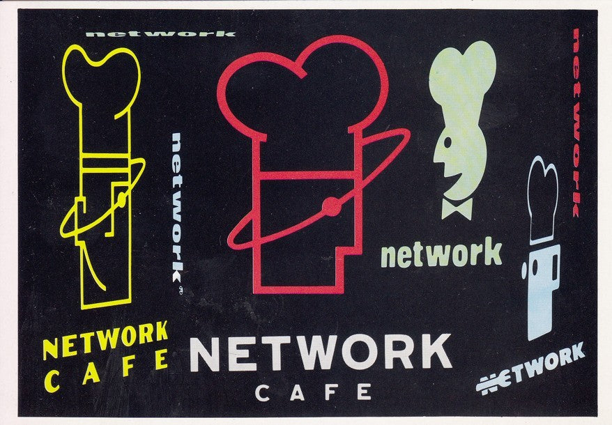 Postal 60455. Publicitaria Network cafe. Barcelona