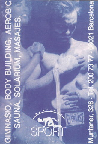 Postal 60466. Publicitaria Gimnasio SPORT: Barcelona