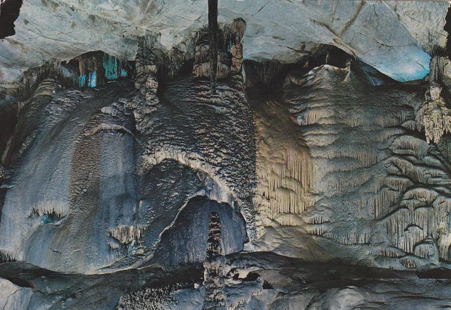 Postal 60494. Cuevas de puente Viesgo. Cascada no 3