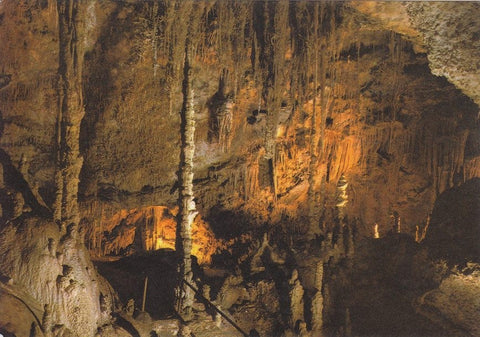 Postal 60504: Grutas de cristal. Las Graderas (aragon)