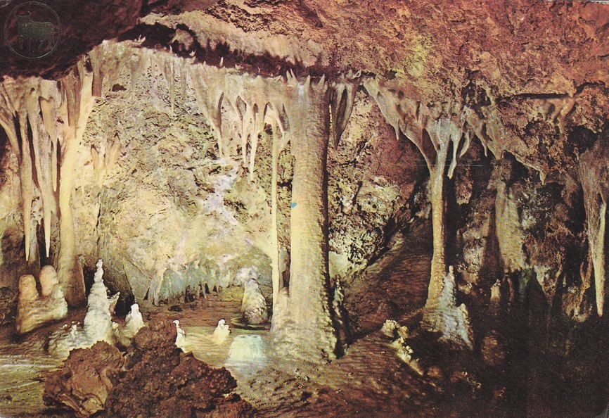 Postal 60521. Gruta de Genova teatrillo. (Mallorca)