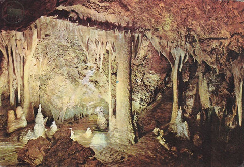 Postal 60521. Gruta de Genova teatrillo. (Mallorca)