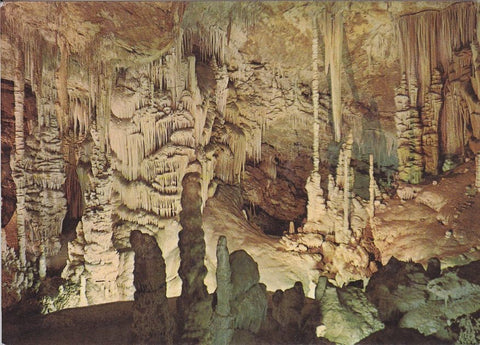 Postal 60528. Cuevas de Campanet sala romantica (Mallorca)