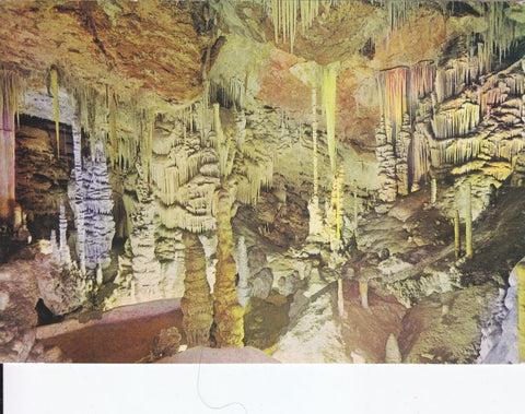 Postal 60534. Cuevas de Campanet sala romantica (Mallorca)
