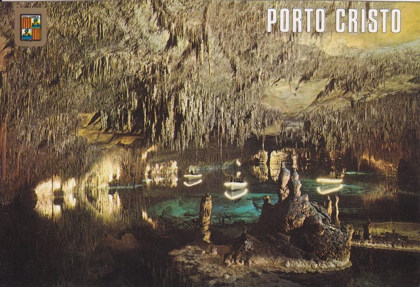 Postal 60549. Porto cristo. Una de las cuevas . Mallorca