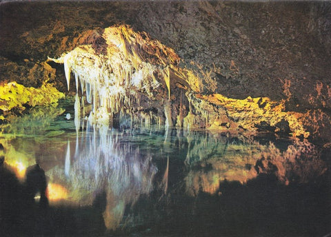 Postal 60550. Porto cristo. Una de las cuevas . Mallorca