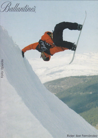 Postal 60565. Publicitaria XIV Circuito Ballantine´s de Snowboard