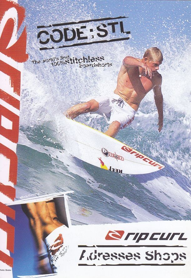 Postal 60576. Publicitaria Shops Rip Curl (ropa de deporte)