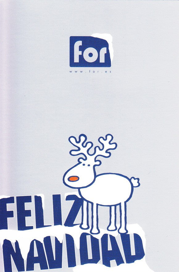 Postal 60588. Publicitaria Felicitacion navideña ZORI ONAK