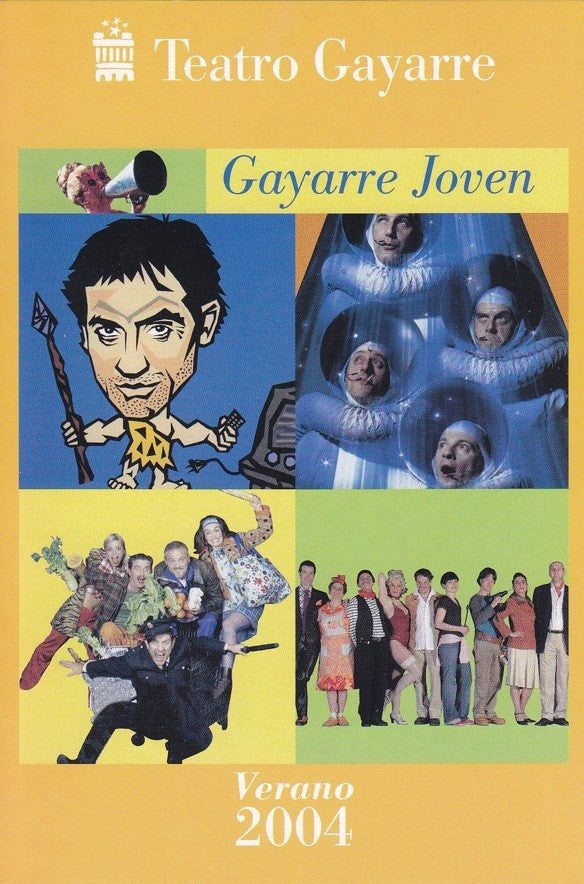 Postal 60598. Teatro Gayarre. Publicitaria Pamplona joven