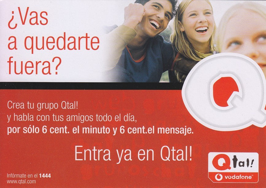 Postal 60601. Publicitaria Vodafone
