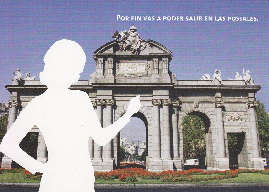 Postal 60602. Publicitaria telefonica Movistar