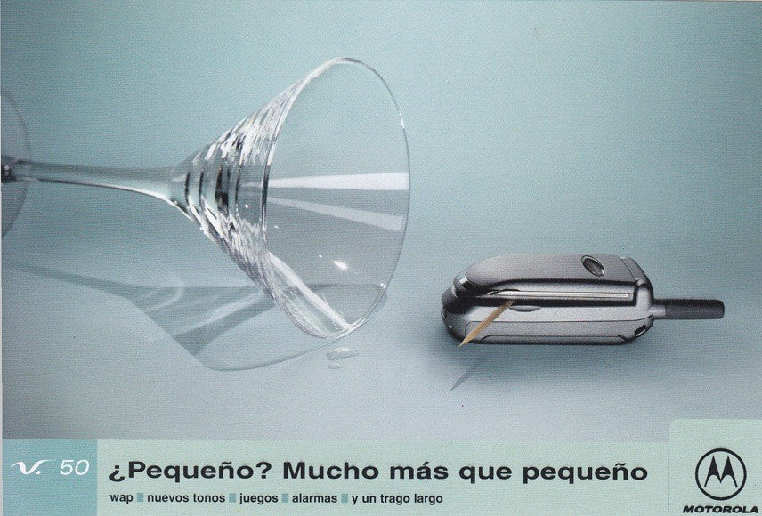 Postal 60620.  Publicitaria Motorola V50