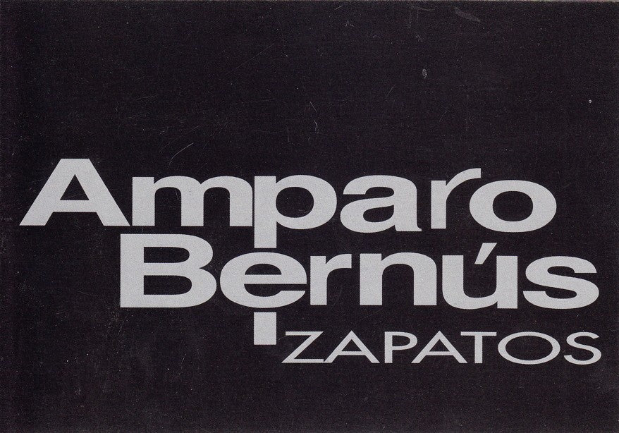 Postal 60621.  Publicitaria Amparo Bernus Zapatos