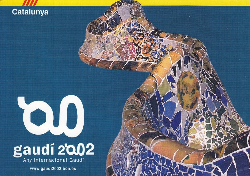 Postal 60672.  Publicitaria: Gaudi. Generalitat de Catalunya