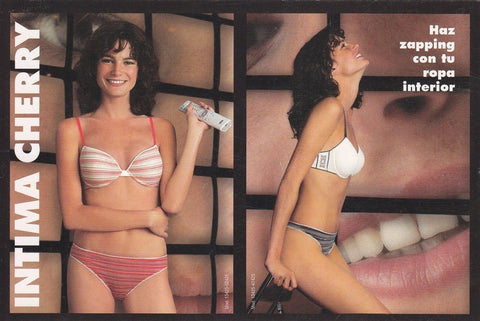 Postal 60677.  Publicitaria: Ropa interior. Intima Cherry