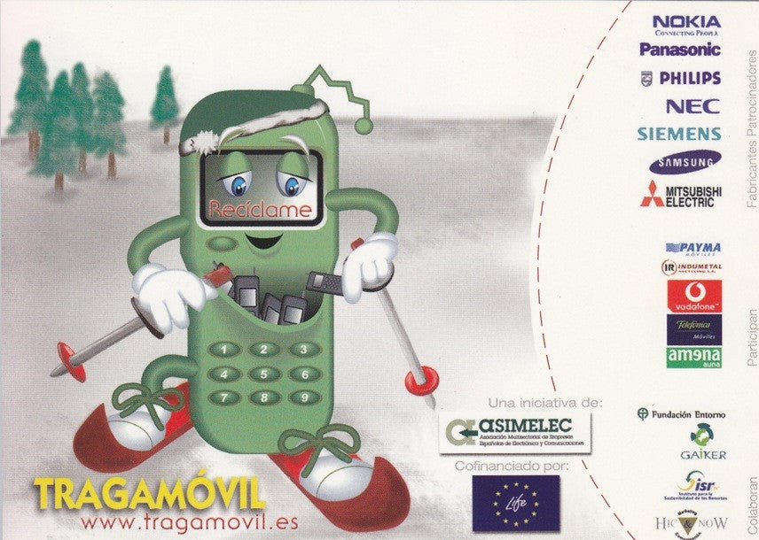 Postal 60695.  Publicitaria: Asimelec (Moviles)