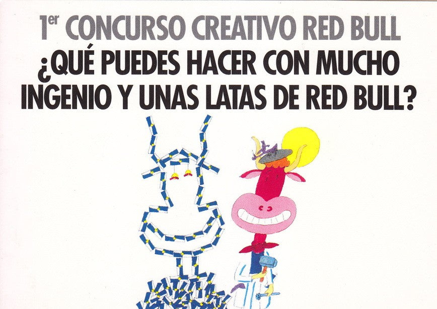 Postal 60698.  1er concurso creativo. Publicitaria: Red Bull