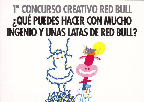 Postal 60698.  1er concurso creativo. Publicitaria: Red Bull
