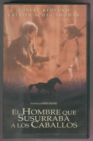 VHS Cine: EL HOMBRE QUE SUSURRABA A LOS CABALLOS