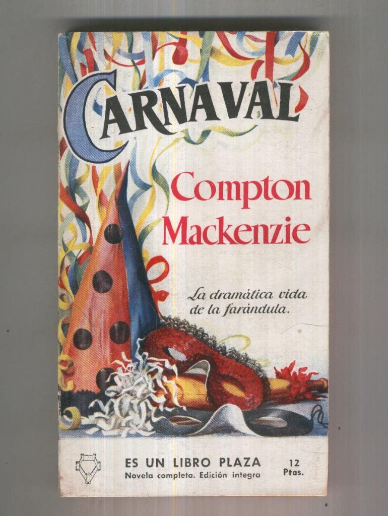 Libro Plaza numero 0041: Carnaval (edicion 1956)