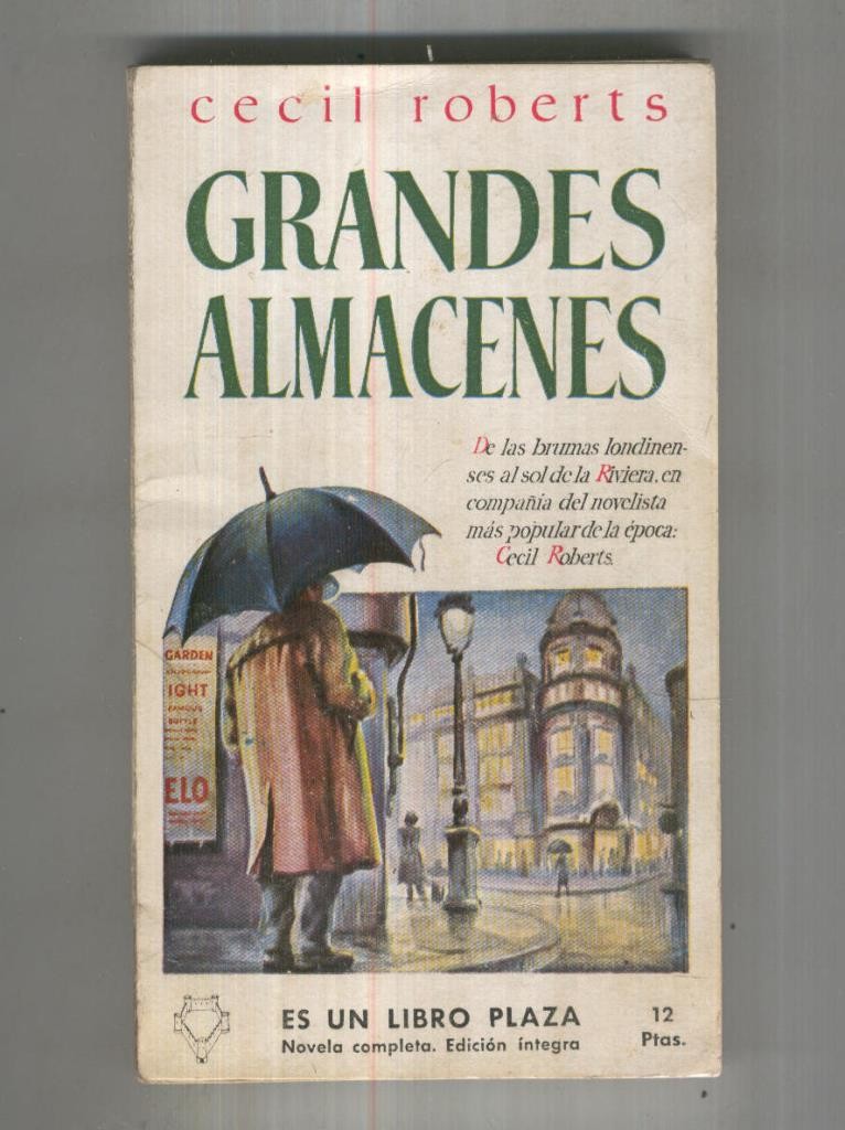 Libro Plaza numero 0001: Grandes almacenes