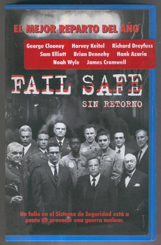 VHS Cine: FAIL SAFE, SIN RETORNO - Stephen A. Frears