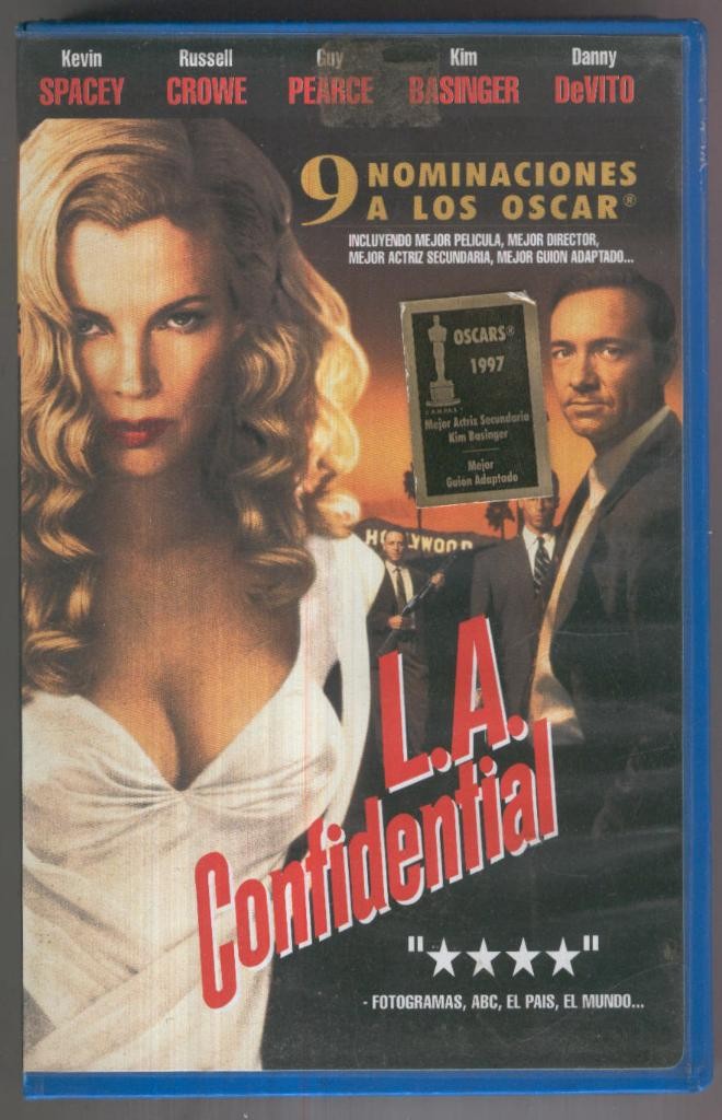 VHS Cine: LA CONFIDENTIAL - Curtis Hanson