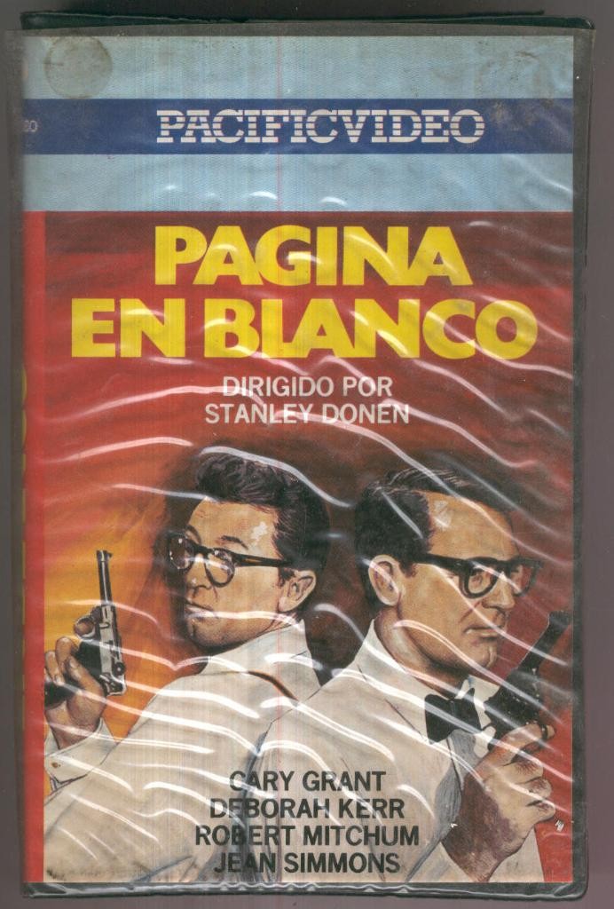 VHS Cine: PAGINA EN BLANCO - Stanley Donen