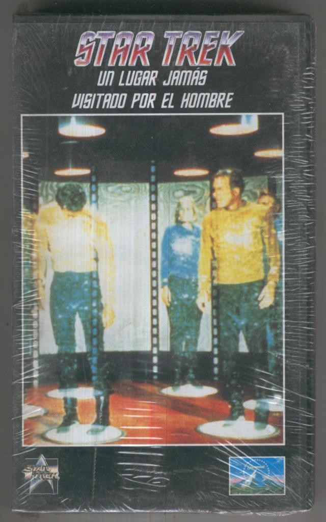 VHS CINE: STAR TREK La Serie Original - UN LUGAR JAMAS y VISITADO POR EL HOMBRE