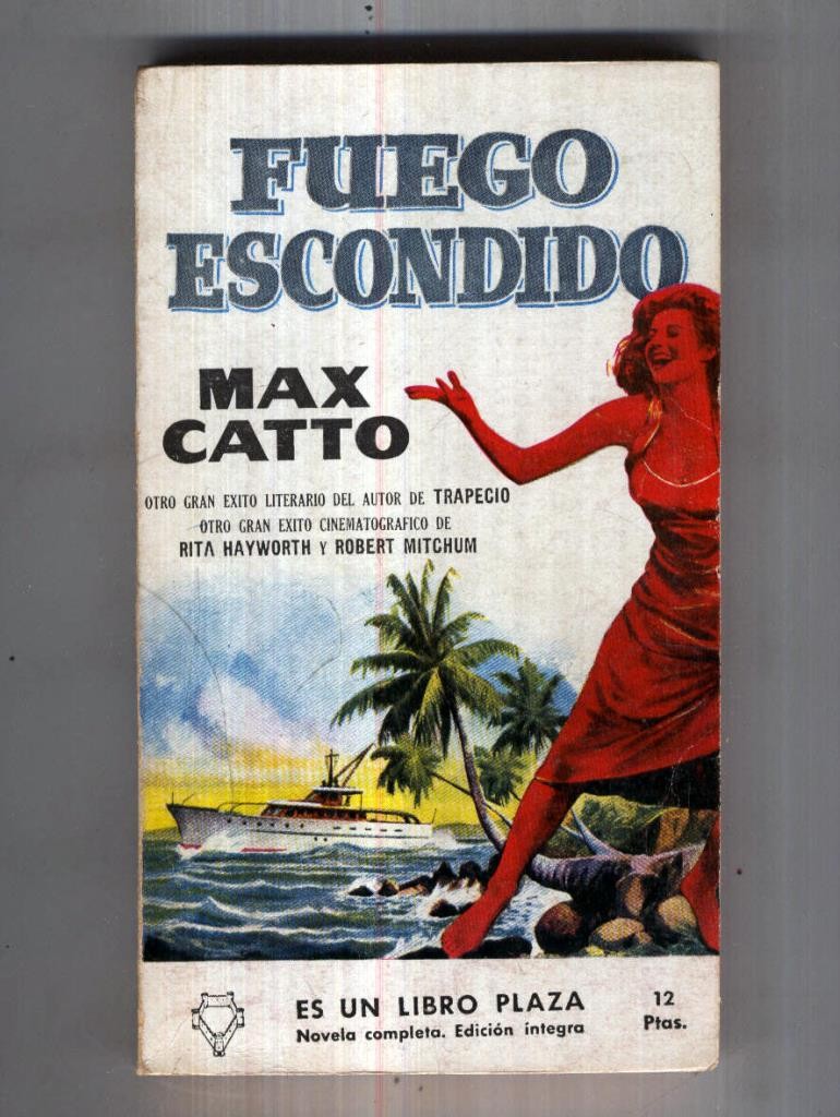 Libro Plaza numero 0094: Fuego escondido (edicion 1957)