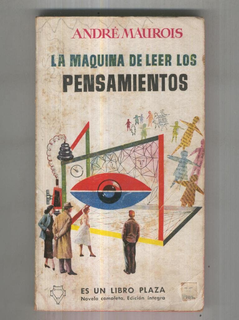 Libro Plaza numero 0098: La maquina de leer los pensamientos