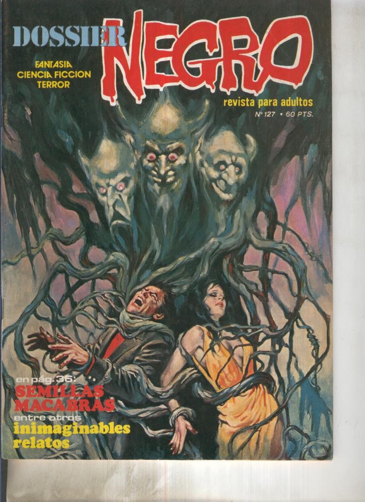 Dossier Negro numero 127 (numerado 1 en trasera)