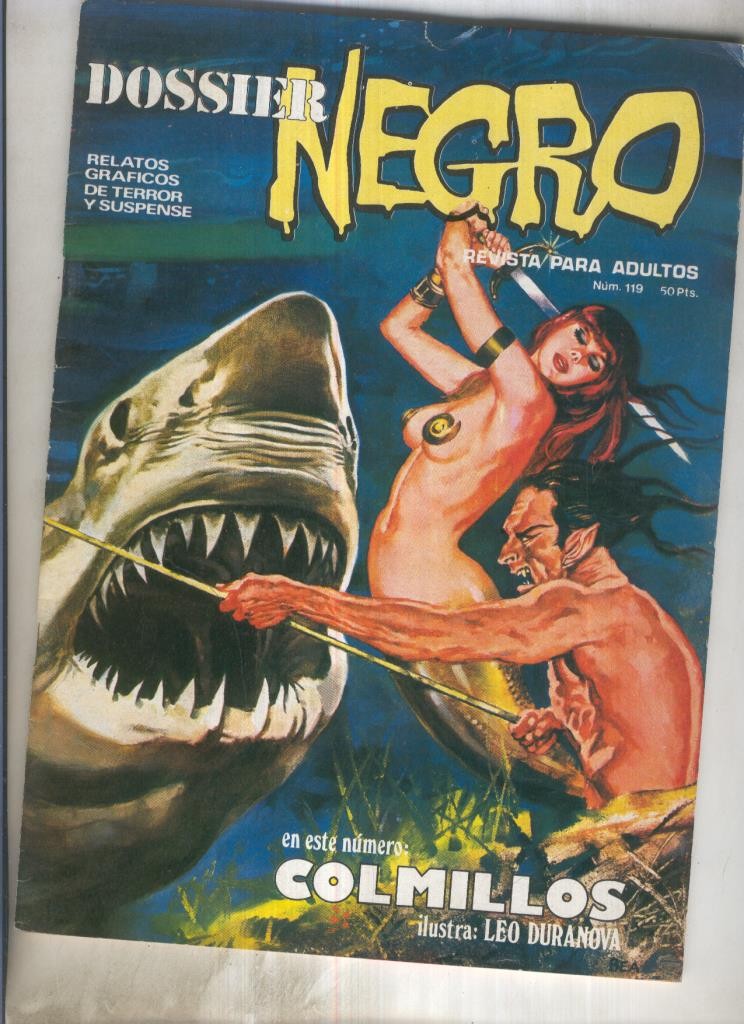 Dossier Negro numero 119 (numerado 2 en trasera(