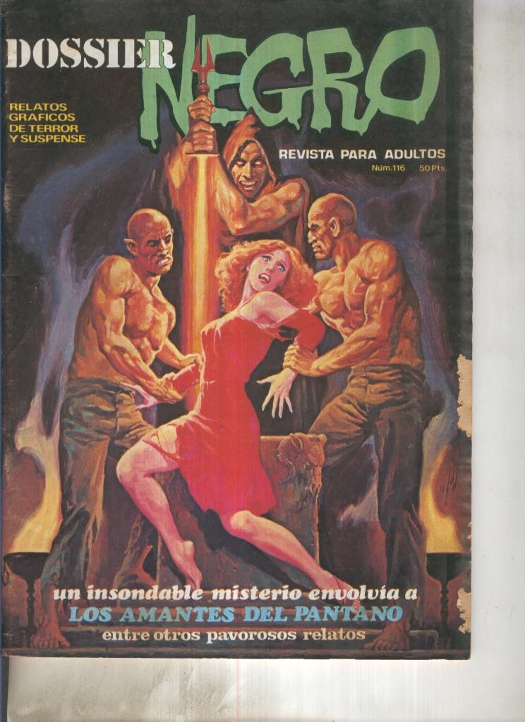 Dossier Negro numero 116 (numerado 1 en trasera)