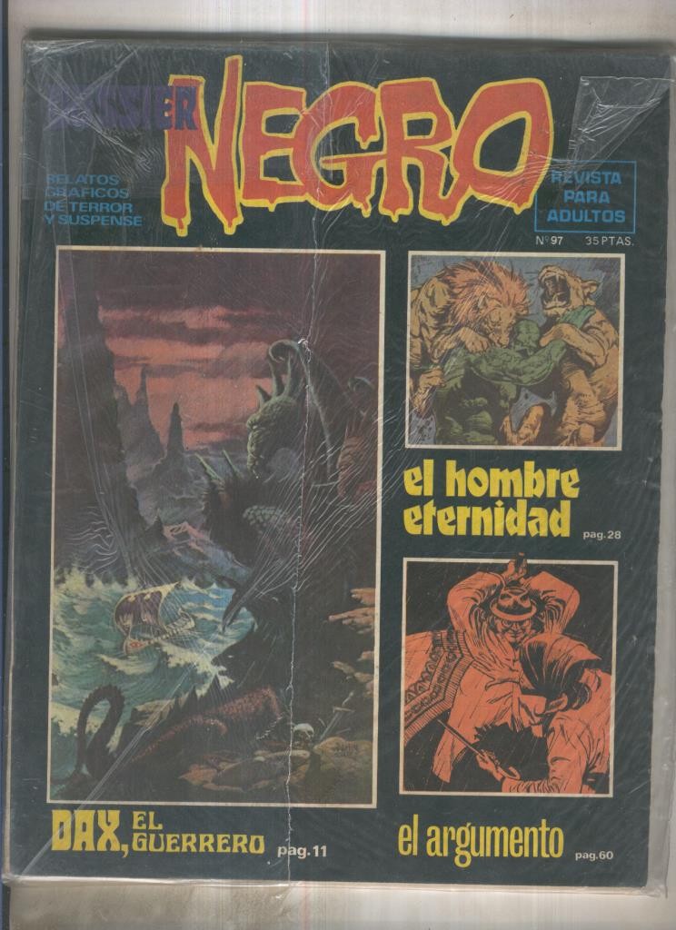 Dossier Negro numero 097 (numerado 1 en trasera)