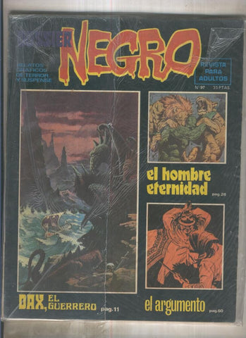 Dossier Negro numero 097 (numerado 1 en trasera)