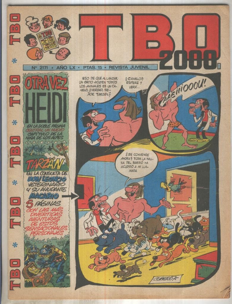 TBO 2000 numero 2171: Otra vez Heidi por cubero