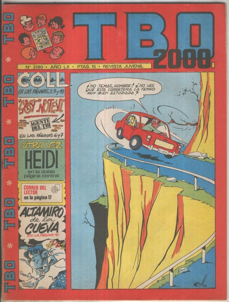 TBO 2000 numero 2180: Otra vez Heidi por cubero