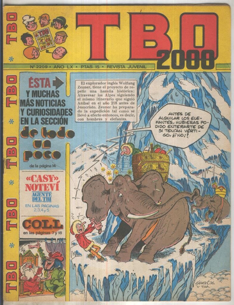 TBO 2000 numero 2209: Casy notevi de Sabates