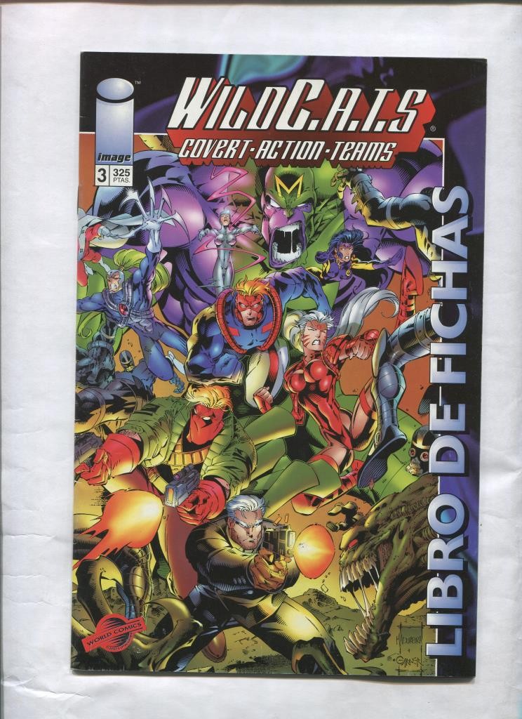 Wildc.a.t.s libro de fichas numero 3