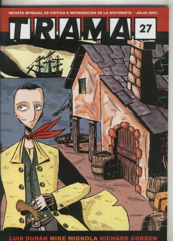 Trama revista mensual de comic numero 27