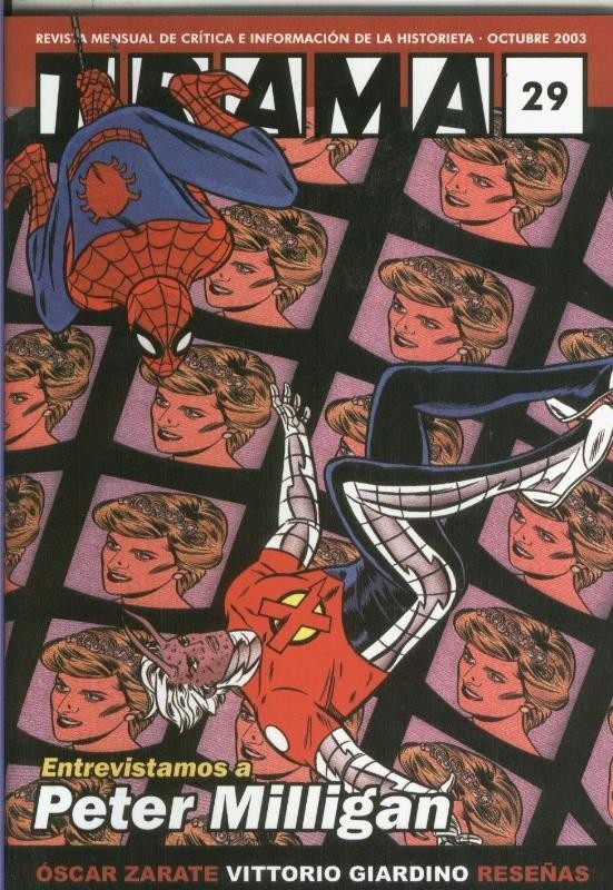 Trama revista mensual de comic numero 29