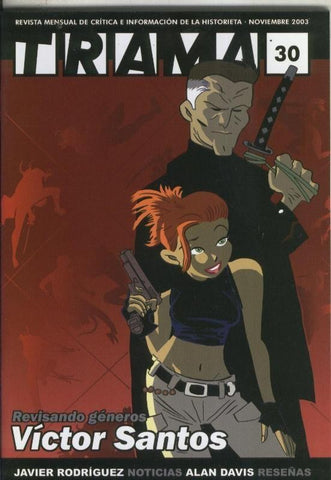 Trama revista mensual de comic numero 30
