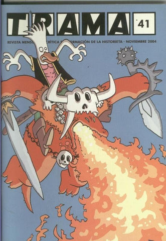 Trama revista mensual de comic numero 41