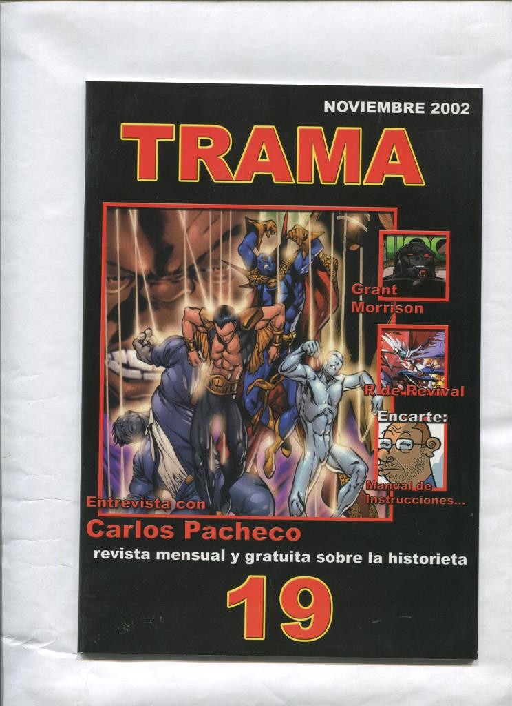 Trama revista mensual de comic numero 19