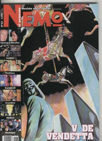 El Pequeño Nemo revista informacion comic numero 23