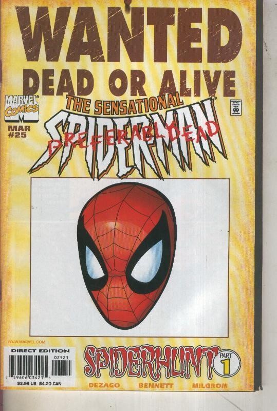 The Sensational Spider-Man volumen 1 numero 025 (1998)