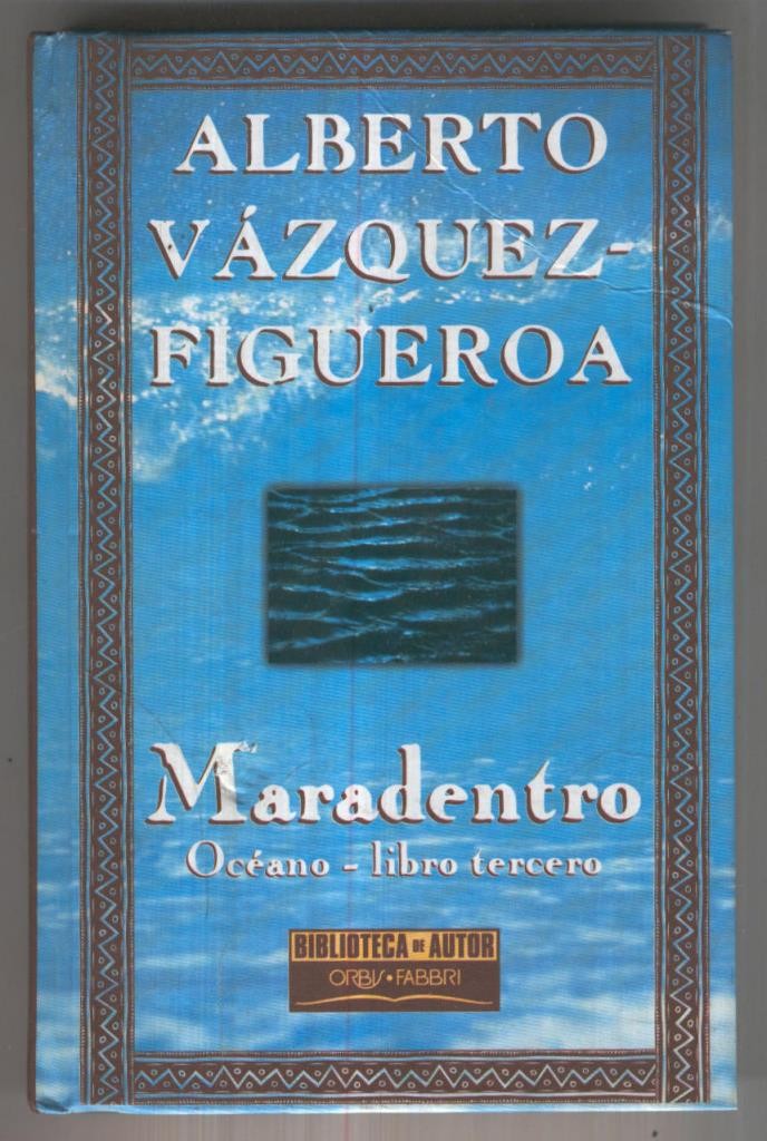 Maradentro. Oceano, libro tercero (leve señal golpe en letra M del titulo)